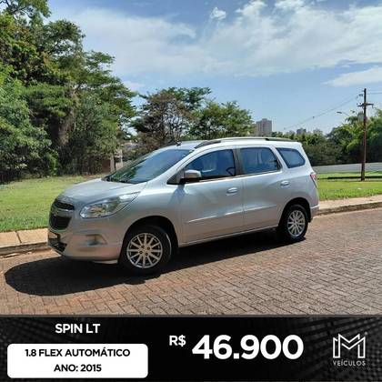 CHEVROLET SPIN 1.8 LT 8V FLEX 4P AUTOMÁTICO CHEVROLET SPIN 1.8 LT 8V FLEX 4P AUTOMÁTICO